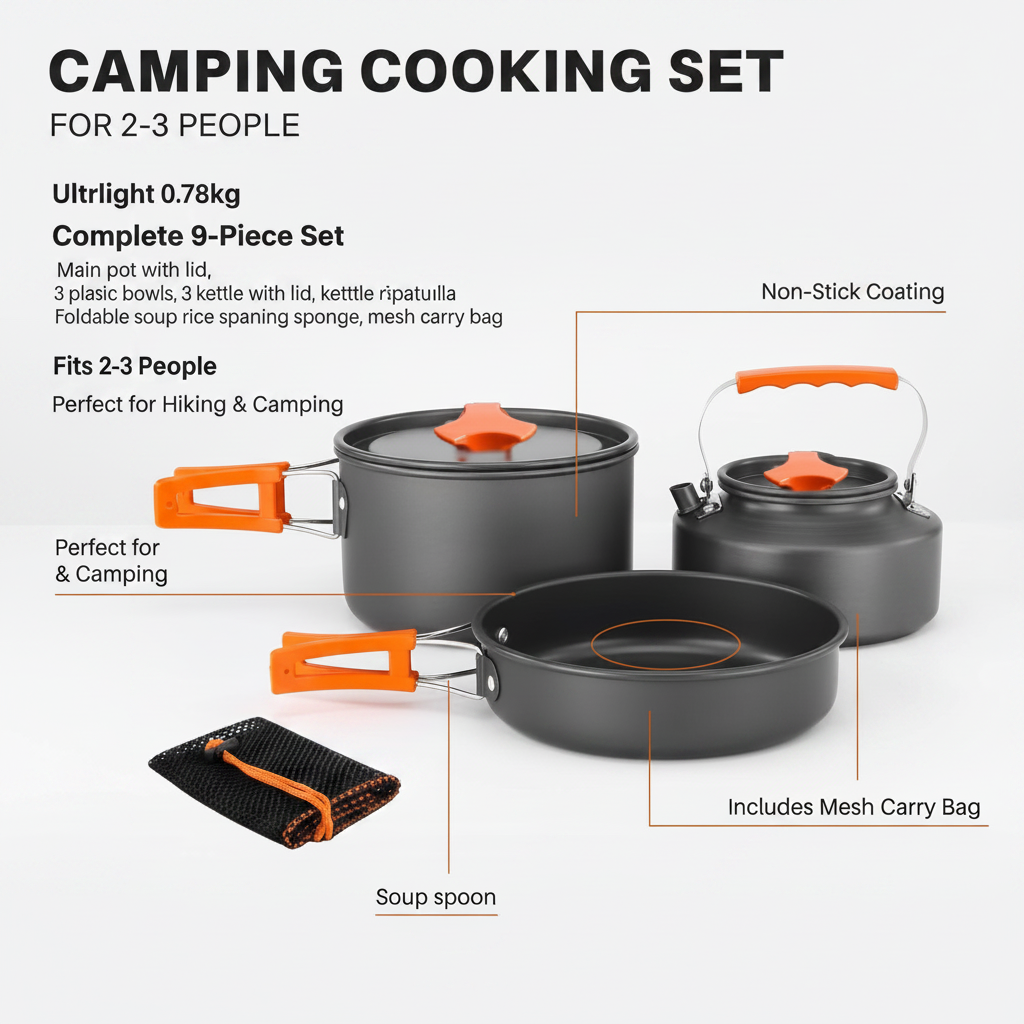 Camping Set - Features