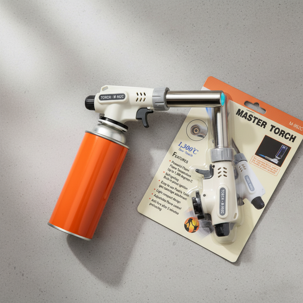 Kitchen Torch - Flat Lay